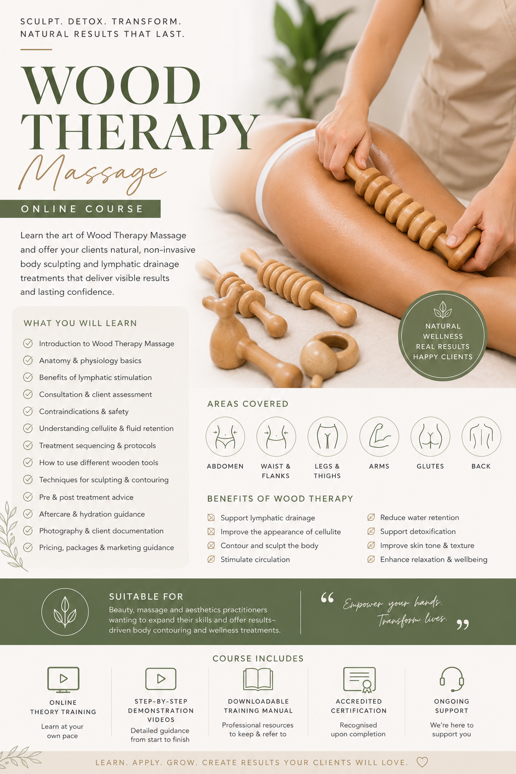 Wood Therapy Massage